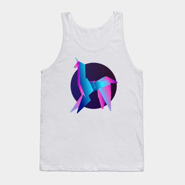 Unicorn / Blade Runner Tank Top by kyousaurus